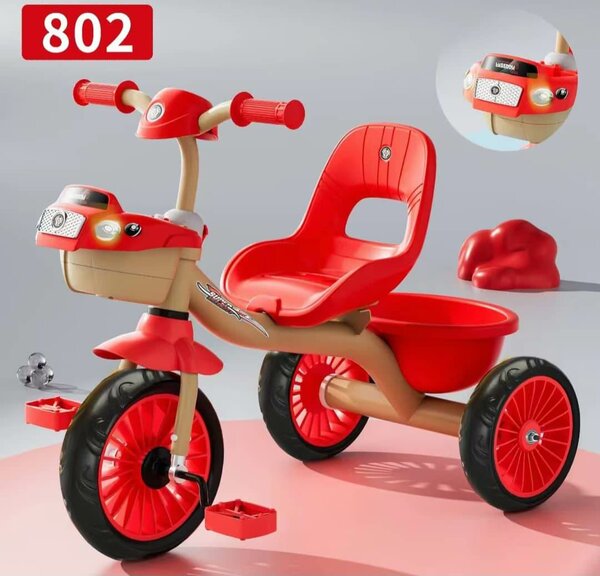 Tricycle enfant rouge fun