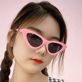 Cat eye sunglasses pink
