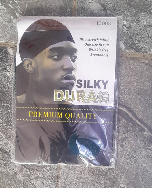 Durag en soie extensible