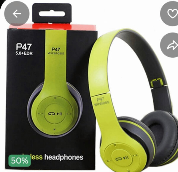 P47 Wireless Headphones