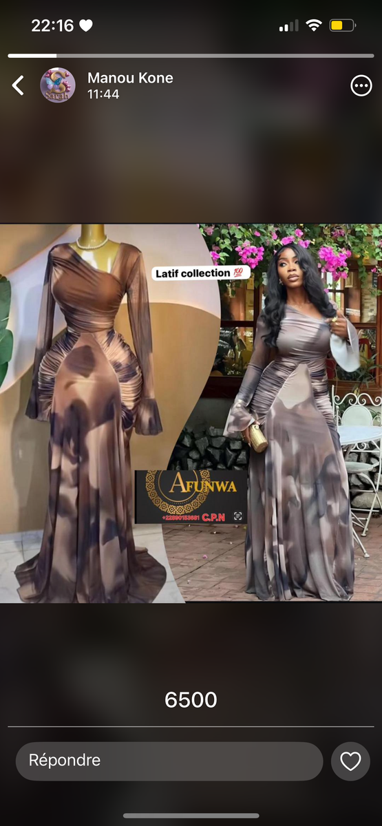 Robe Maxi Éléguante COLORÉE