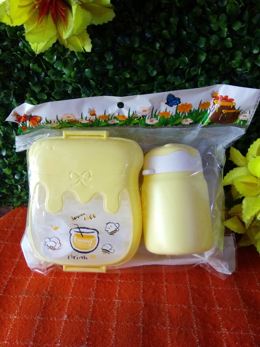 Ensemble de boîte a lunch et g