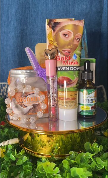 Kit gold pour le visage