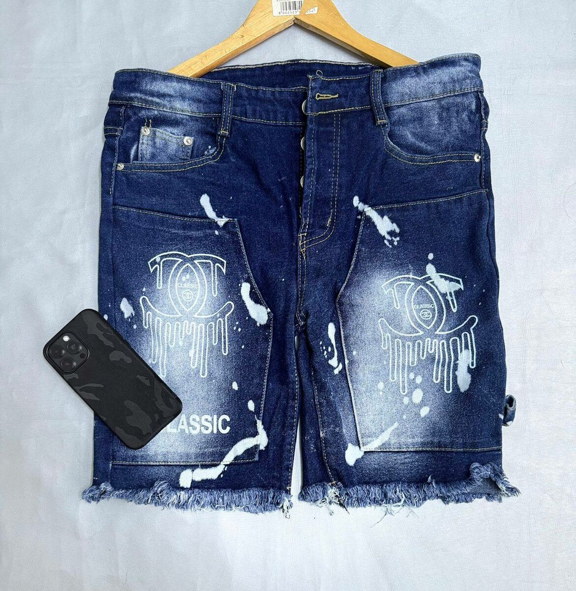 Shorts en denim décontractés