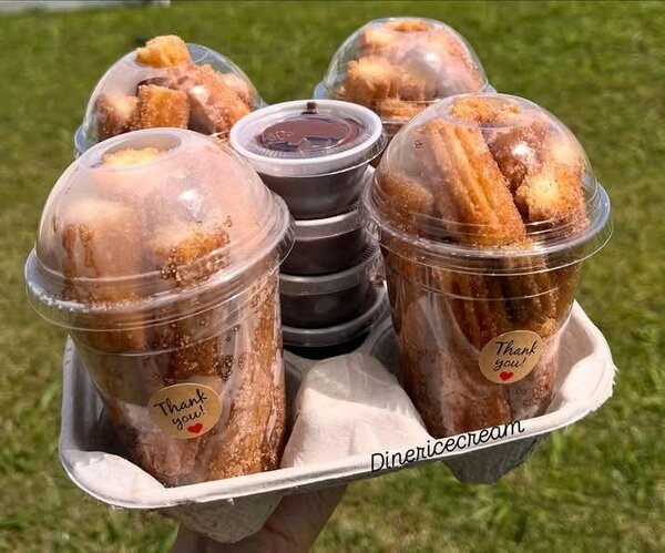 Churros avec Sauce Chocolat