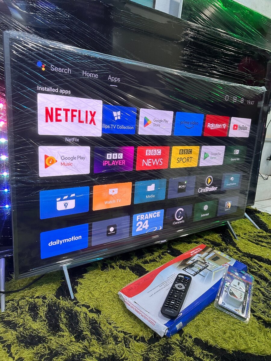 50inches full digital satellite android 4k smart Phillips tv