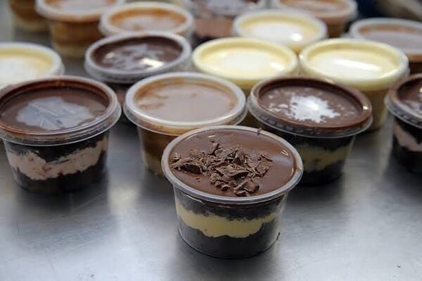 Desserts en Pot Chocolat