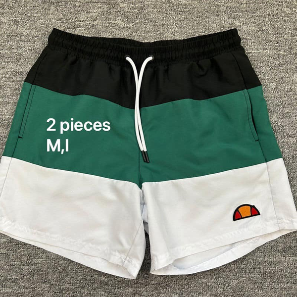 Short noir vert blanc