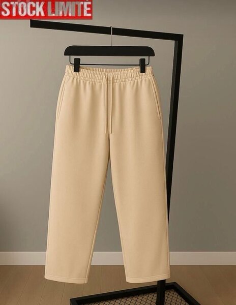 Pantalon beige unisexe