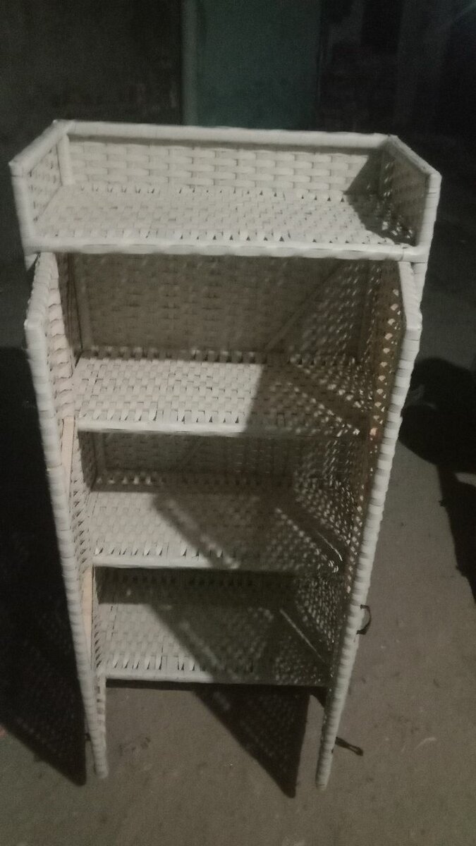 Cane almari clothes and shoes safe