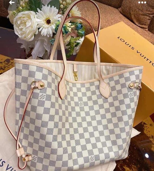 Sac cabas à carreaux élégant