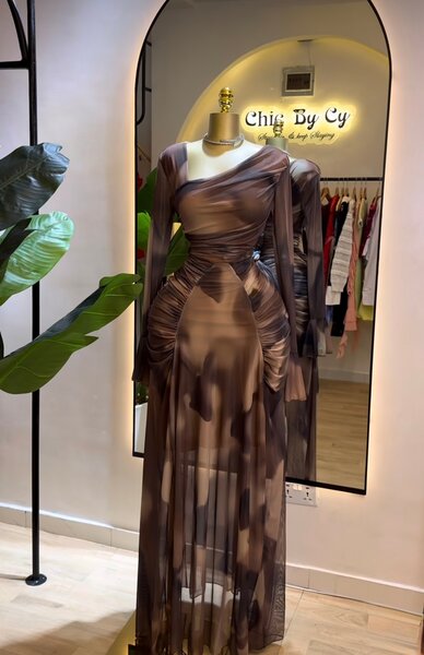 Robe de soirée élégante femme