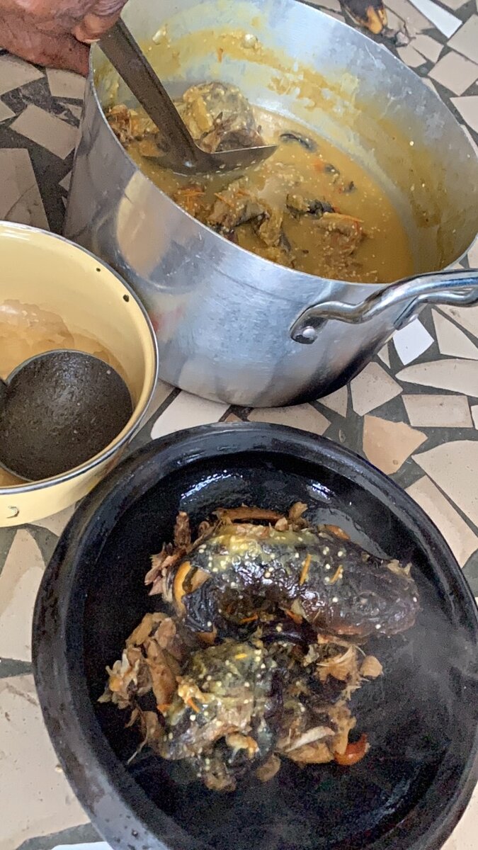 Sauce gnangnan avec machoiron