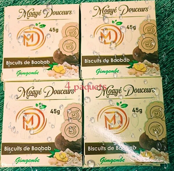 Biscuits de Baobab au Gingembre