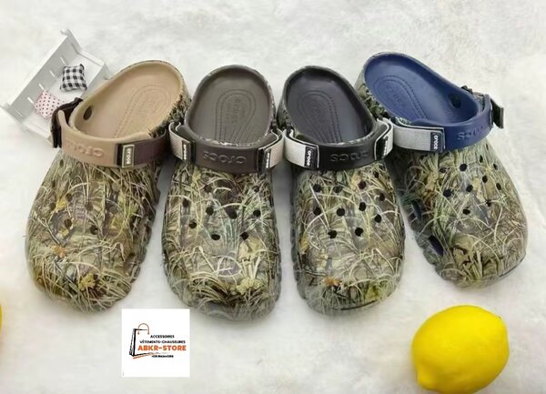 Sabots camouflage légers Crocs