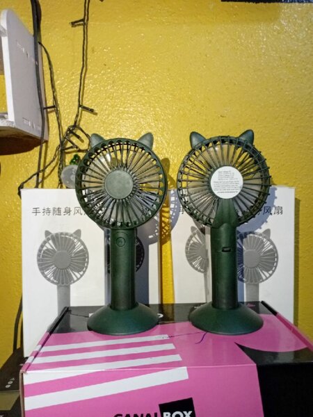 Ventilateur portatif oreilles chat