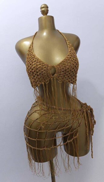 Ensemble nuisette crocheté