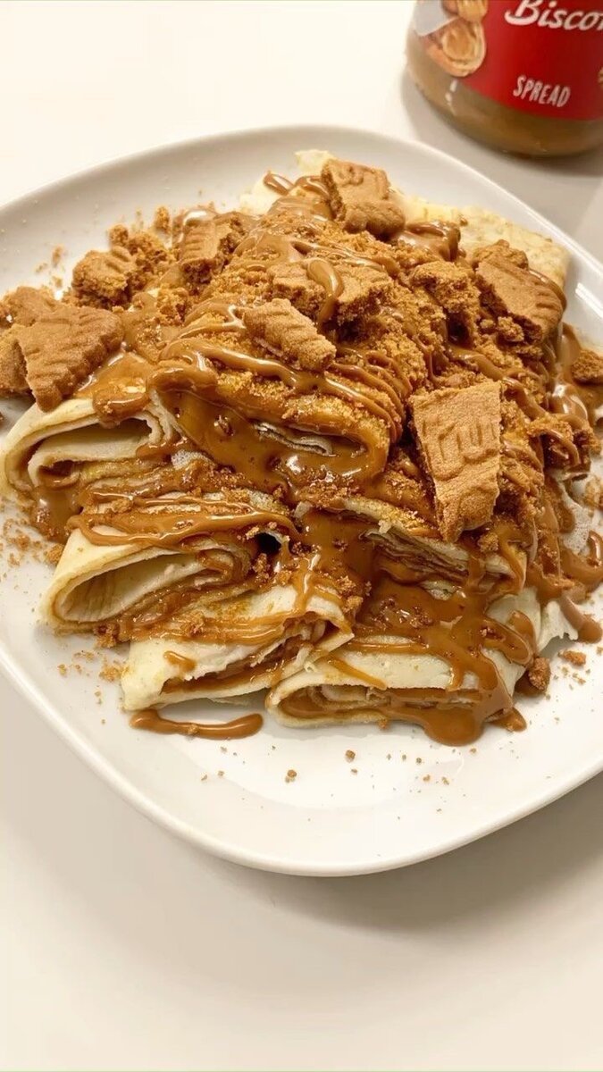 Crêpes Gourmandes Nutella Biscoff