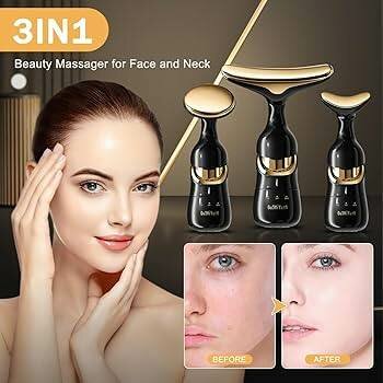 3-en-1 Appareil de Massage Visage
