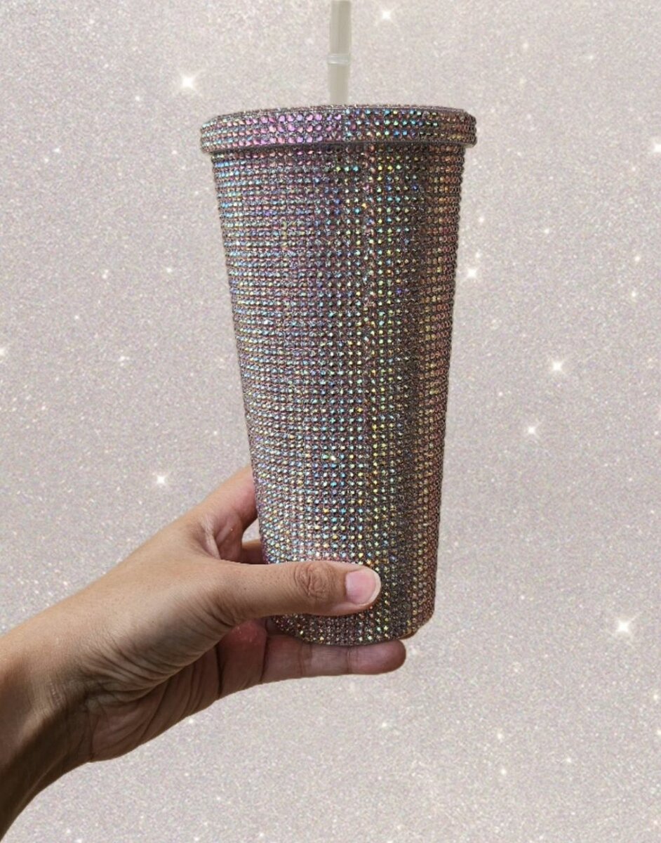 Rhinestone Tumbler