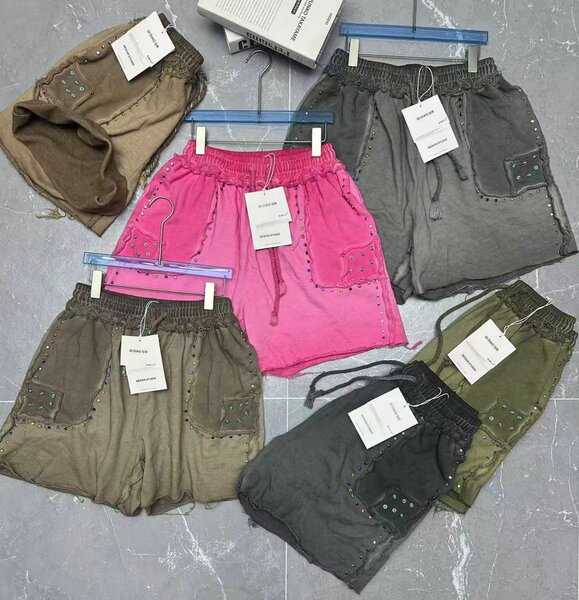 Shorts en lin décontractés