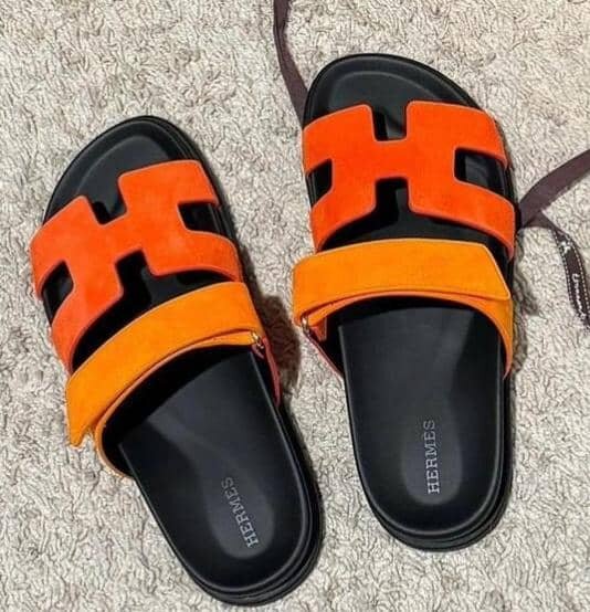 Hermes ladies slippers