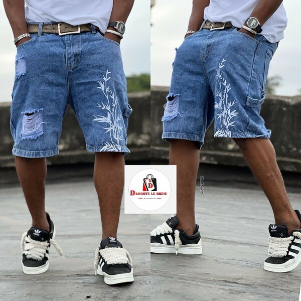 Shorts en denim décontractés tendance