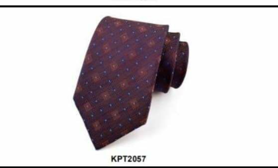 Cravate Élegante Piqué Homme