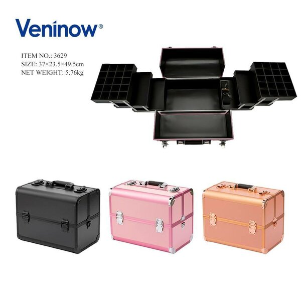 Valise à maquillage robuste