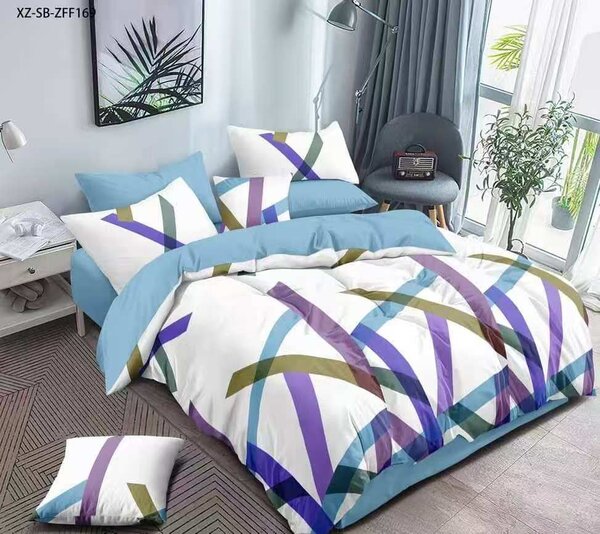 Drap de lit 3 place 100% coton