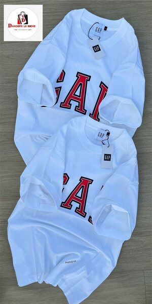 T-shirt GAP blanc unisexe