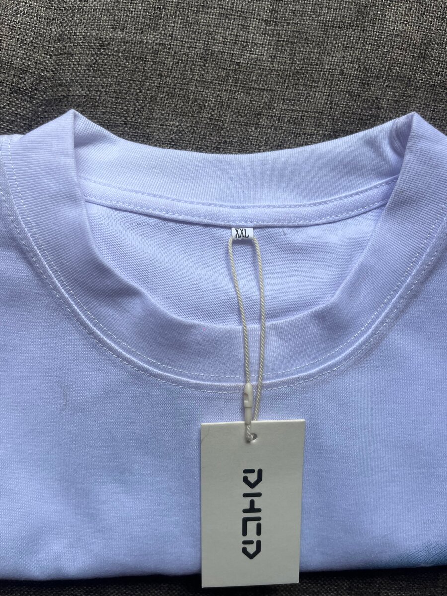 T-shirt homme imprimé blanc