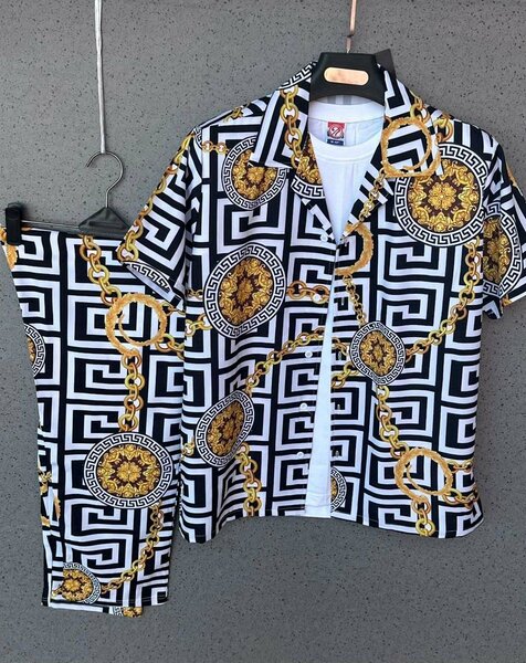 Vintage Shirt top and down trousers