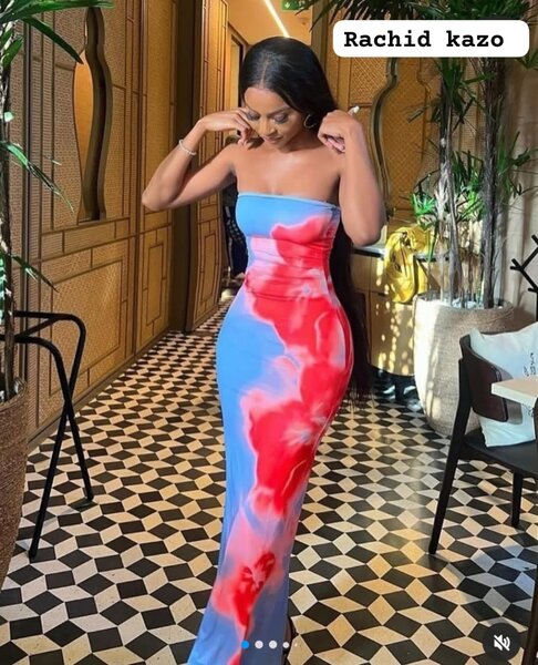 Robe Longue Imprimée Fleurie