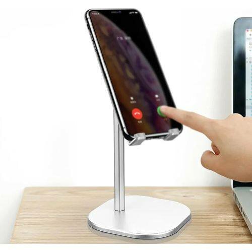 SUPPORT DE TÉLÉPHONE À HAUTEUR RÉGLABLE POUR BUREAU / MAISON