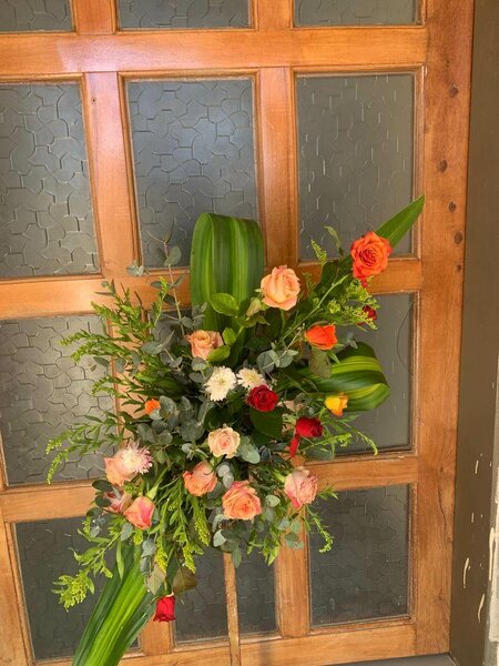 Fresh floral garlands