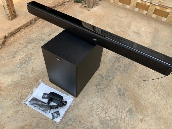Jvc soundbar and woofer