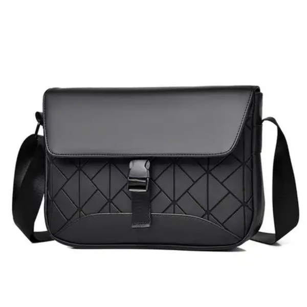 Sac bandoulière  cuir noir