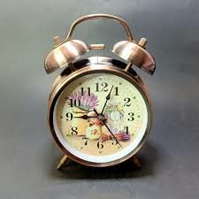 Réveil Vintage Rétro Métallique