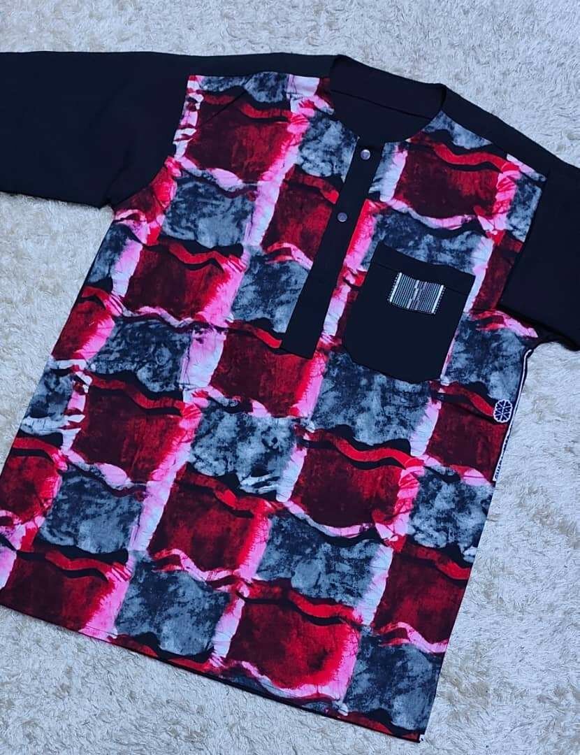 Chemise Africaine à motifs