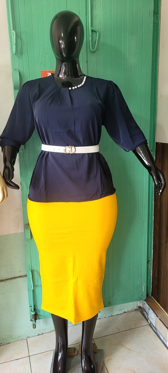 Ensemble 02 Pièces  bicolore