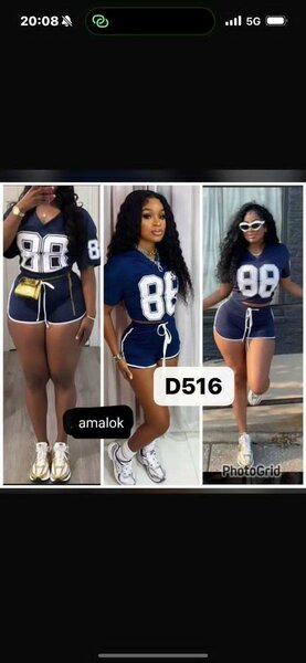 Ensemble short sportif femme