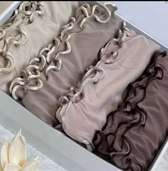 Hijab Jersey premium frisés