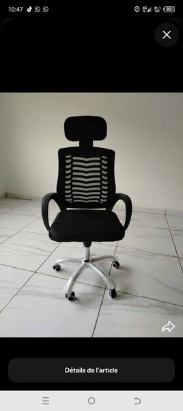 Chaise de Bureau Ergonomique