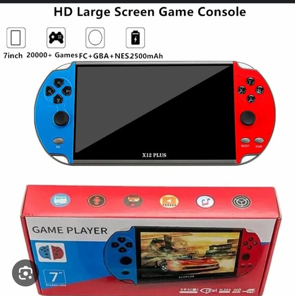 Console portable 7 pouces HD