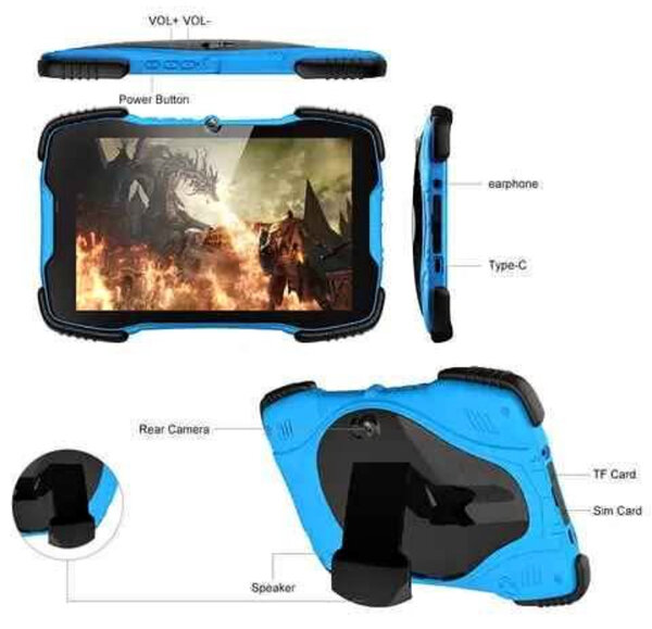 Tablette robuste 8 pouces