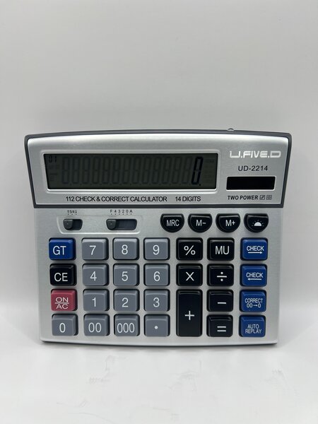 Calculatrice 14 chiffres U.Five.D