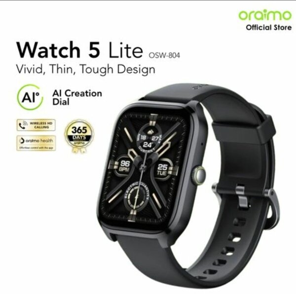 Montre connectée oraimo-appels et notification ecran tactile