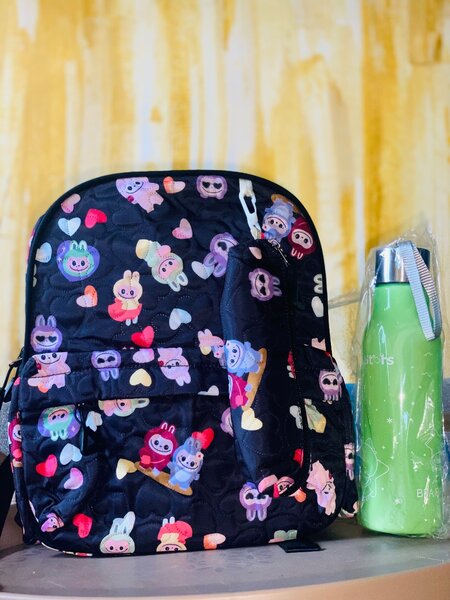 Sac à dos enfant motifs colorés