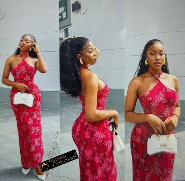 Robe élégante imprimée florale